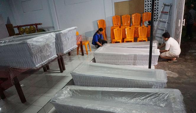 Petugas Kumpulkan Peluru yang Bersarang di Jasad 8 Terpidana